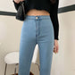 Women's Skinny High Waist Denim Pencil Jeans