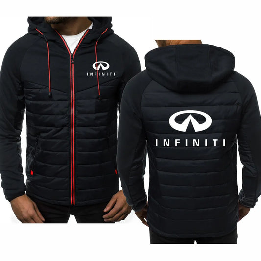 "Infiniti" logo Print Casual Hoodie Sweatshirt