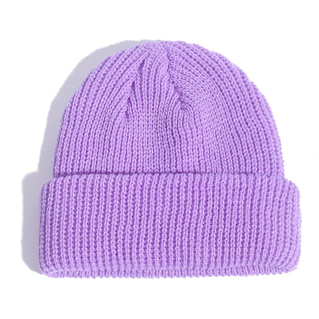 Unisex Winter Knitted Beanie Skullcap