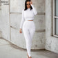 Women's T-Shirt & Leggings 2 Piece Workout Outfits Sportwear