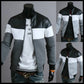 Men's Tri-Color Stitching Design Jackets
