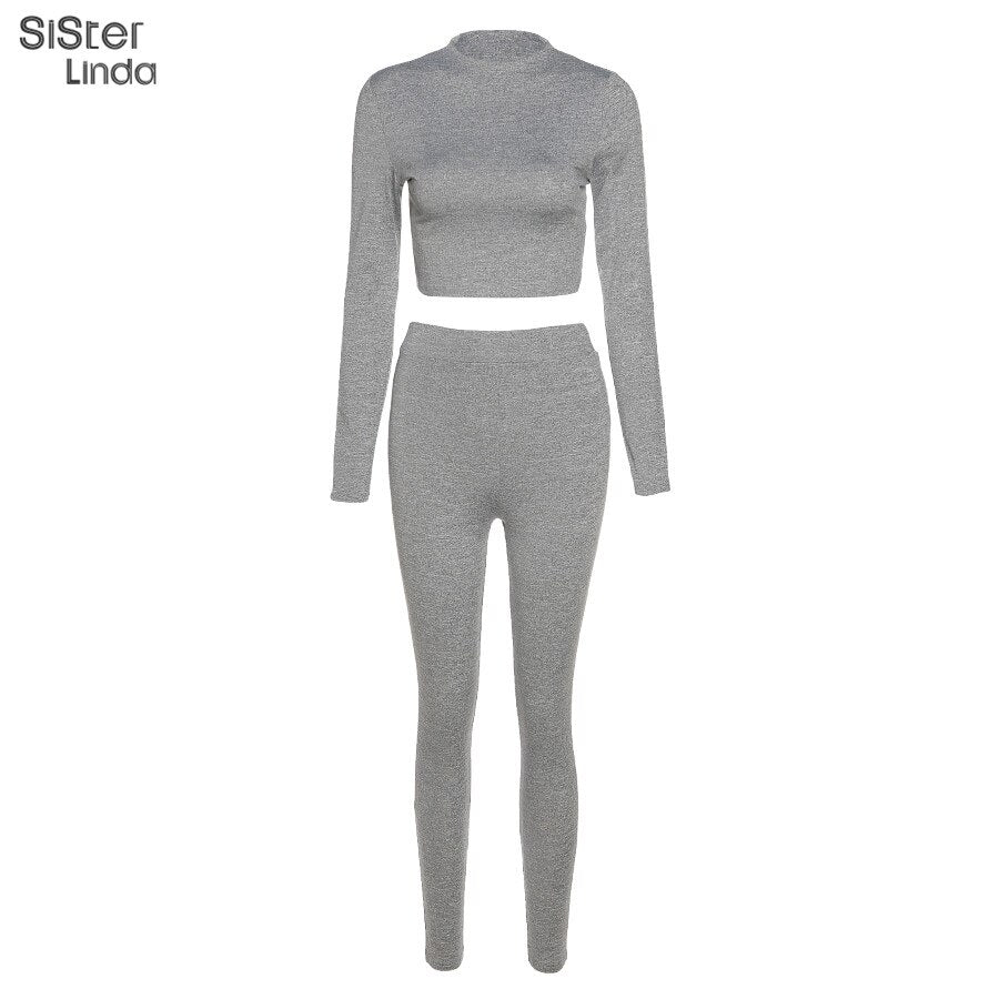 Women's T-Shirt & Leggings 2 Piece Workout Outfits Sportwear