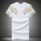 Men's Short sleeve Patchwork T-shirt