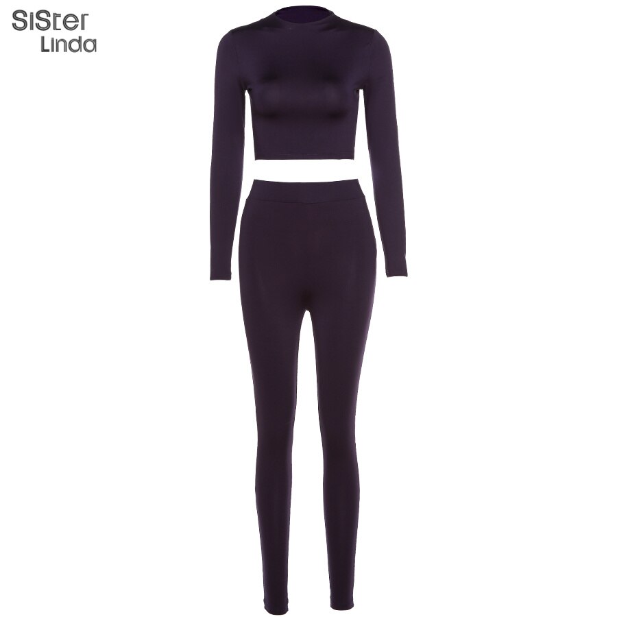 Women's T-Shirt & Leggings 2 Piece Workout Outfits Sportwear