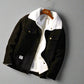 Men's Corduroy Thick Jean jacket