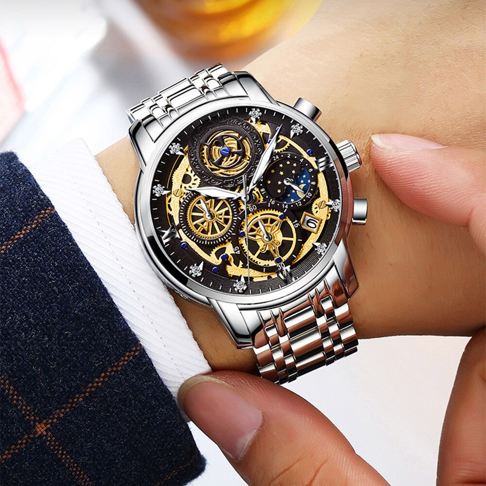 Men's Business Quartz Wristband Watch