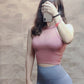 Backless Athletic Yoga Gym Tops Workout/Vest Training Shirts