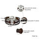 Mens Vintage Rudder Charm Bracelets