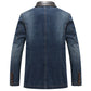 Men's Patchwork Blazer Jackets