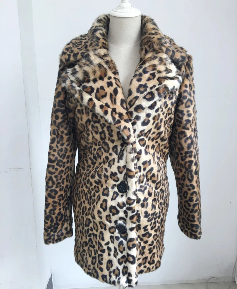 Women's  Leopard Coats and Jackets