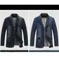 Men's Patchwork Blazer Jackets