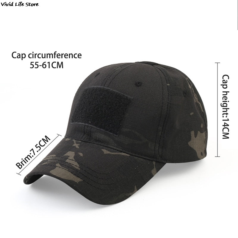Military Camouflage Tactical ball caps