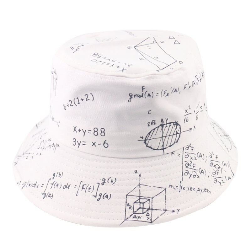 Panama "Mathematics" Bucket Hats