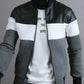 Men's Tri-Color Stitching Design Jackets