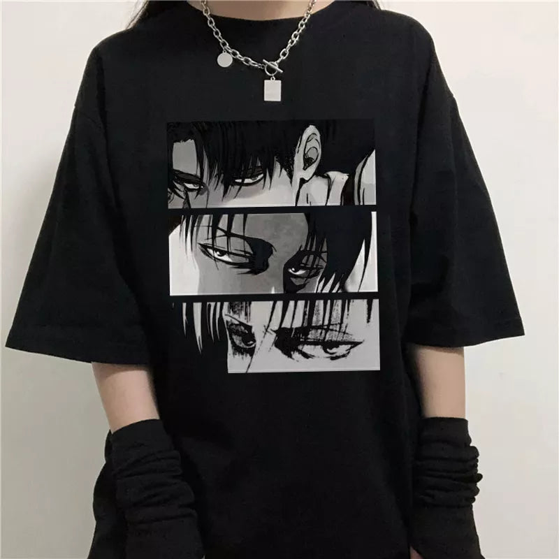 Anime Attack On Titan Printed T Shirt Cartoon