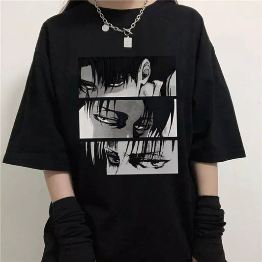Anime Attack On Titan Printed T Shirt Cartoon
