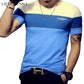 Men's Short sleeve Patchwork T-shirt