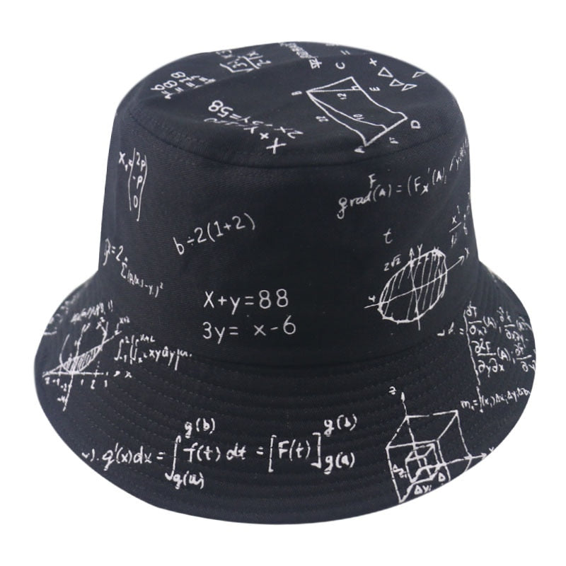 Panama "Mathematics" Bucket Hats