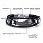 Mens Vintage Rudder Charm Bracelets