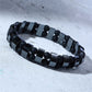 Stretch Men's Hematite & Tigers Eye Bracelets