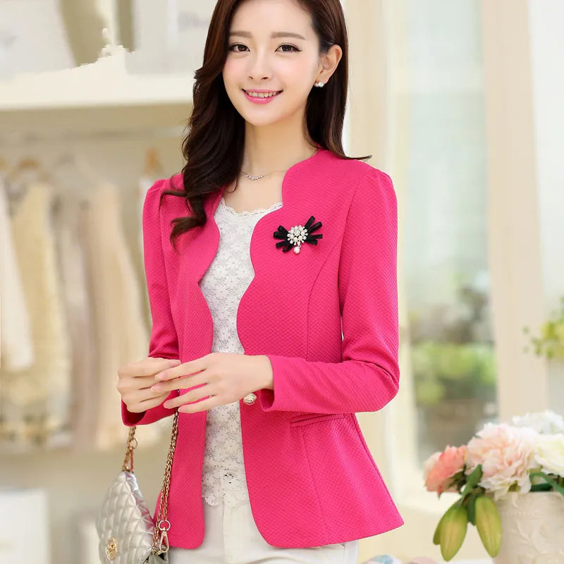 Women's Open Stitch Jacket Coats