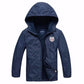 Spring Windproof Waterproof Fleece jackets Children Outerwear