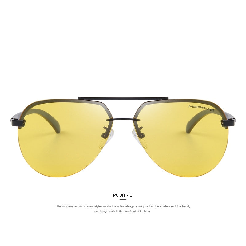 Men's 100% Polarized Aluminum Alloy Frame Sunglasses