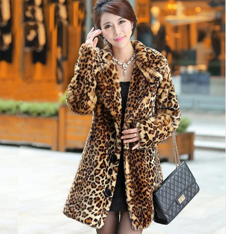 Women's  Leopard Coats and Jackets