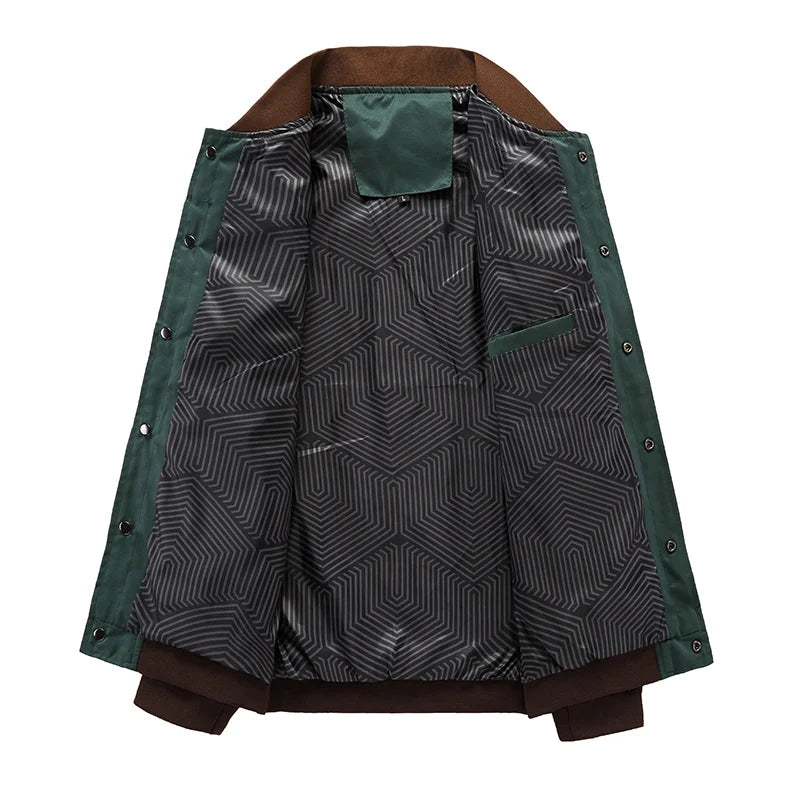 Men's Classic Baseball Jacket