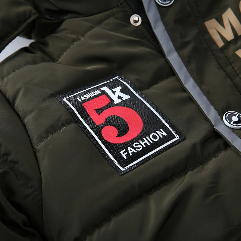 Kids Casual thick Winter jacket