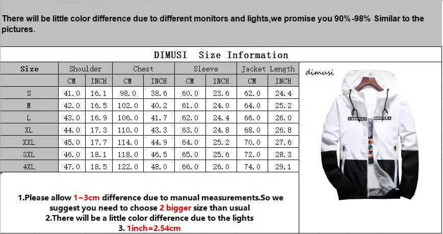 Windbreaker Hooded Casual Zipper Male Retro Vintage Streetwear Jackets,TA316