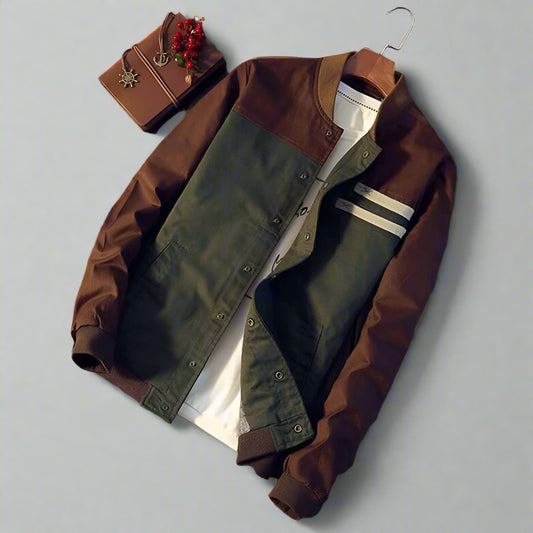 Men's Classic Baseball Jacket