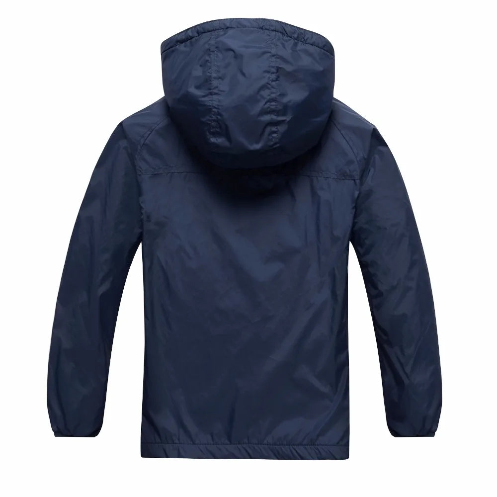 Spring Windproof Waterproof Fleece jackets Children Outerwear