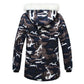 Camouflage Down Men's Parka Hooded Winter Overcoat