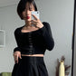 Gothic Women's Long Sleeve "Punk Style" Shirt