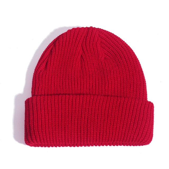 Unisex Winter Knitted Beanie Skullcap