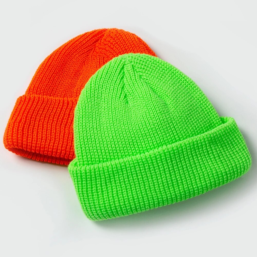 Unisex Winter Knitted Beanie Skullcap