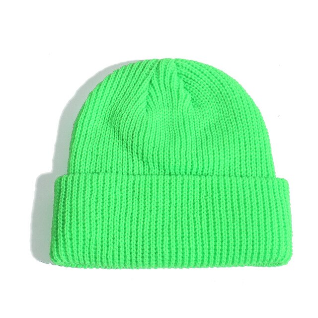 Unisex Winter Knitted Beanie Skullcap