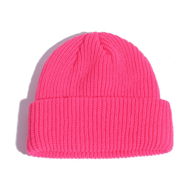 Unisex Winter Knitted Beanie Skullcap
