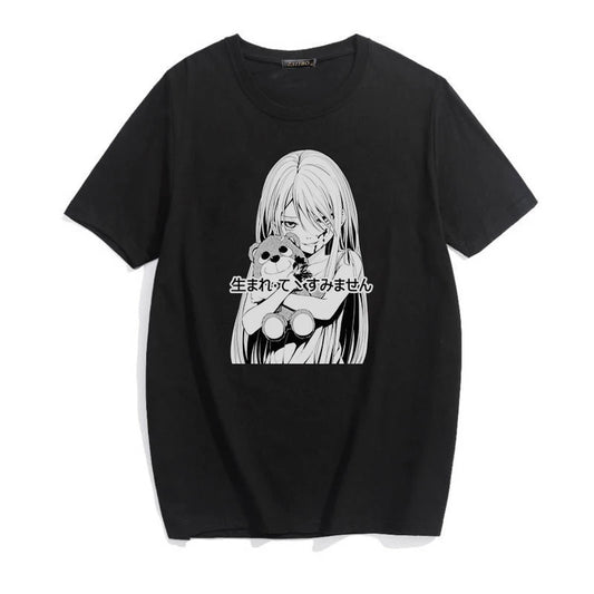 Punk Gothic Anime Big T-shirts