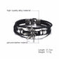 Mens Vintage Rudder Charm Bracelets