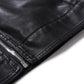 Men's Faux Leather Motorcycle Jackets Black