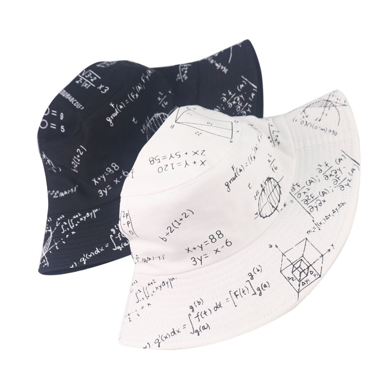 Panama "Mathematics" Bucket Hats