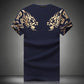 Men's Short sleeve Patchwork T-shirt