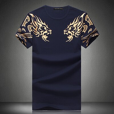 Men's Short sleeve Patchwork T-shirt