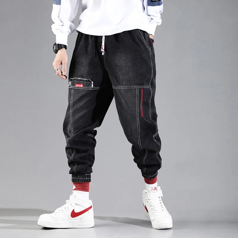 Men's Streetwear Hip Hop Cargo jogger pants
