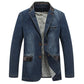 Men's Patchwork Blazer Jackets