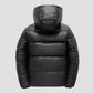 Windproof Hooded Men's Winter Bubble Coat