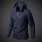 Men's Waterproof Military Hooded Windbreaker