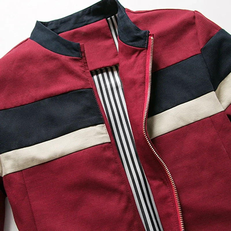 Men's Spring Patchwork Jackets